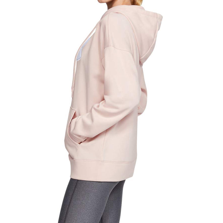 (WMNS) Under Armour UA Fleece Training Sports Pink Red 1348246-675