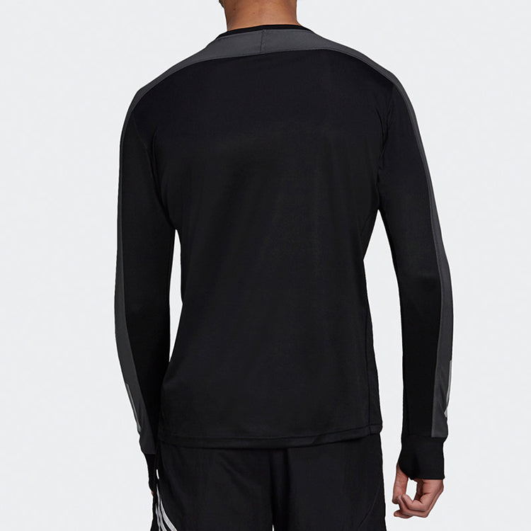 adidas OTR LS M Running Sports Training Long Sleeves Black FS9812
