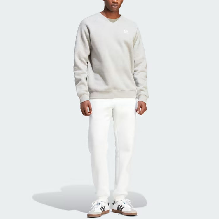 adidas Trefoil Essentials Crewneck 'Grey' IM4537