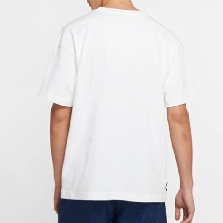 Air Jordan Legacy AJ13 Round Neck Short Sleeve White CW0827-100