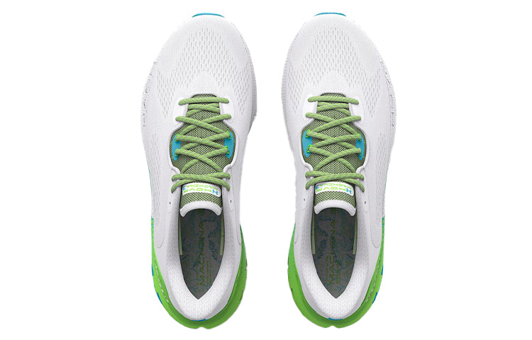 (WMNS) Under Armour HOVR Machina 3 'White Green' 3025667-100