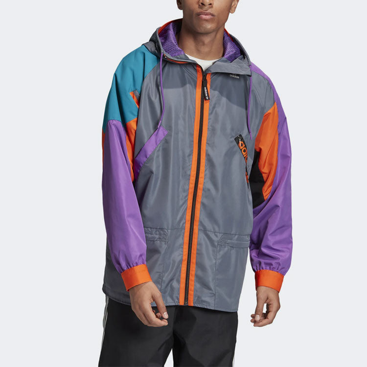 adidas originals WB Karkaj Windbreaker Grey FM3693