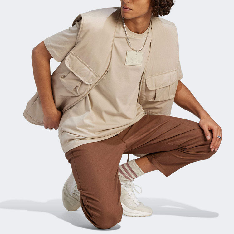 adidas Sportswear Elevated Block T-shirt 'Wonder Beige' HY1323