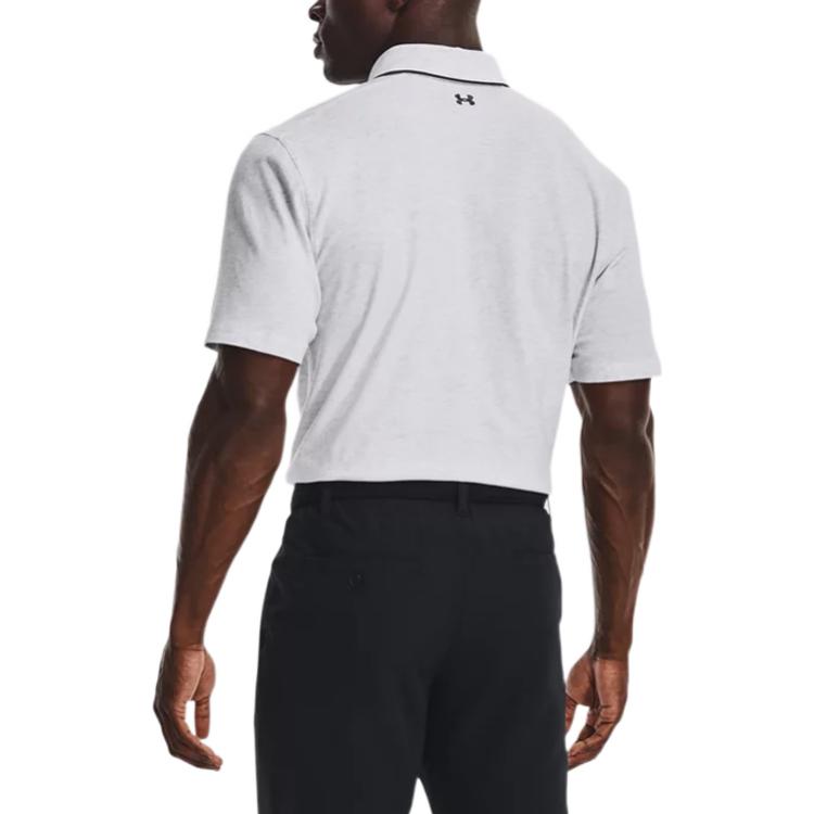 Under Armour Luxe Polo Shirt 'White' 1377363-100
