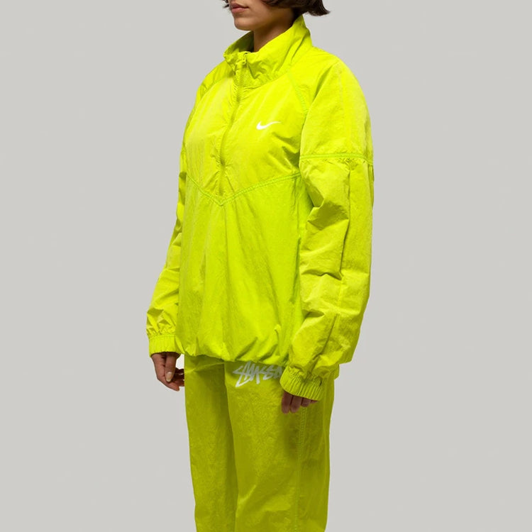 Stussy x Nike Crossover Long Sleeves Training Jacket Unisex Green CT4310-308