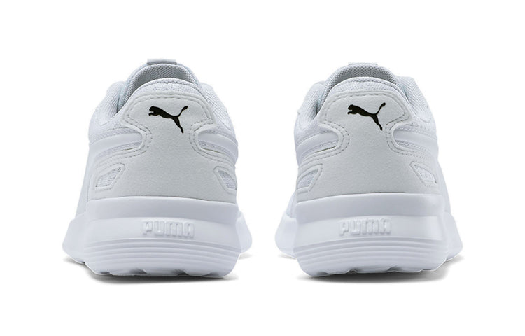 (GS) PUMA St Activate Low Top Running Shoes White 369069-02