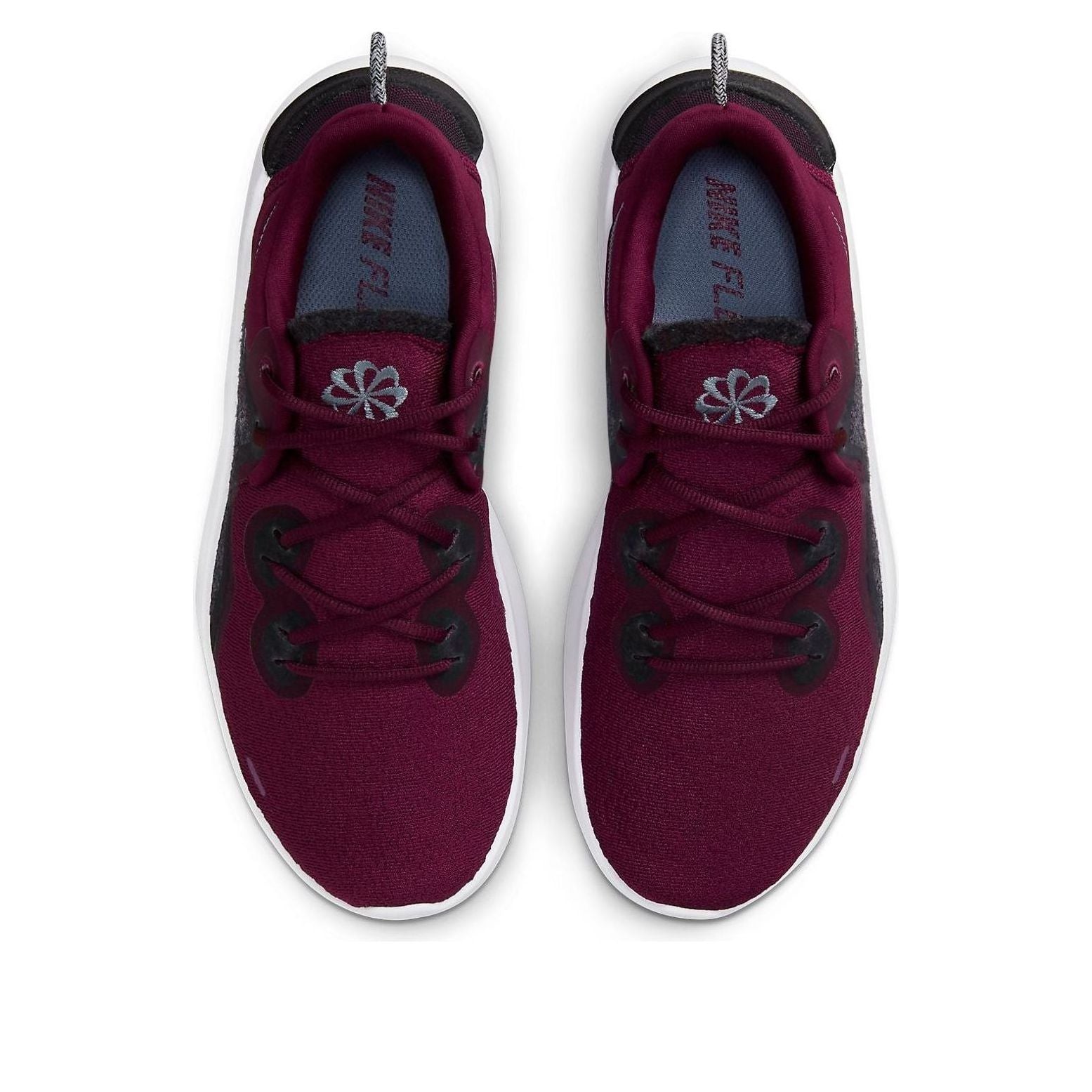 (WMNS) Nike Flex Run 2021 Low-Top Deep-Wine 'Red White' CW3409-600