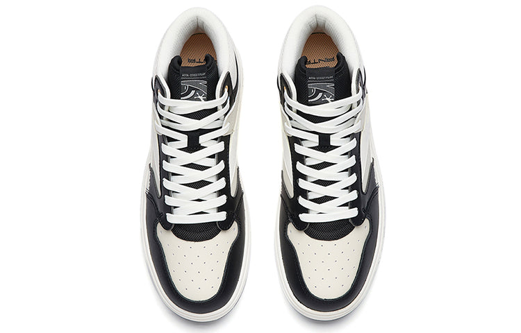 (WMNS) ANTA Street Naughty High 'Black White Grey' 122238065-4