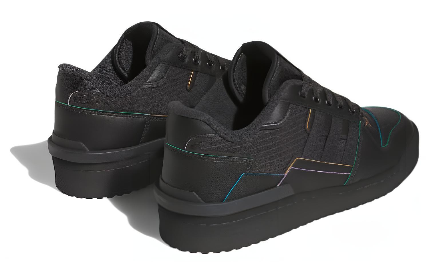 adidas Forum Exhibit Low 'Black' HQ7114