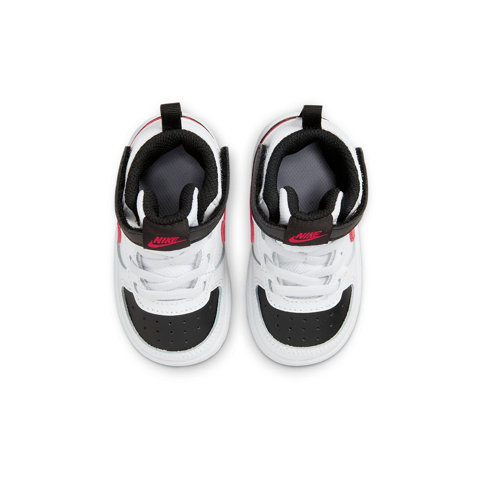 (TD) Nike Court Borough Mid 2 'White University Red' CD7784-110