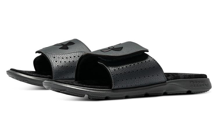 Under Armour Ignite 7 Graphic Strap Slide 'Pitch Grey Black' 3026025-100