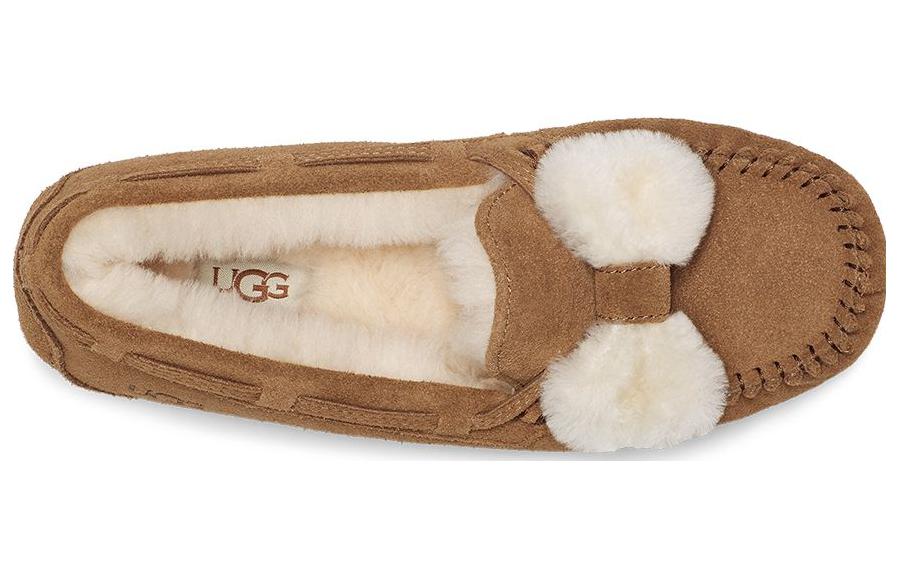 (WMNS) UGG Scuff Logo II Slipper 'Chestnut' 1135112-CHE