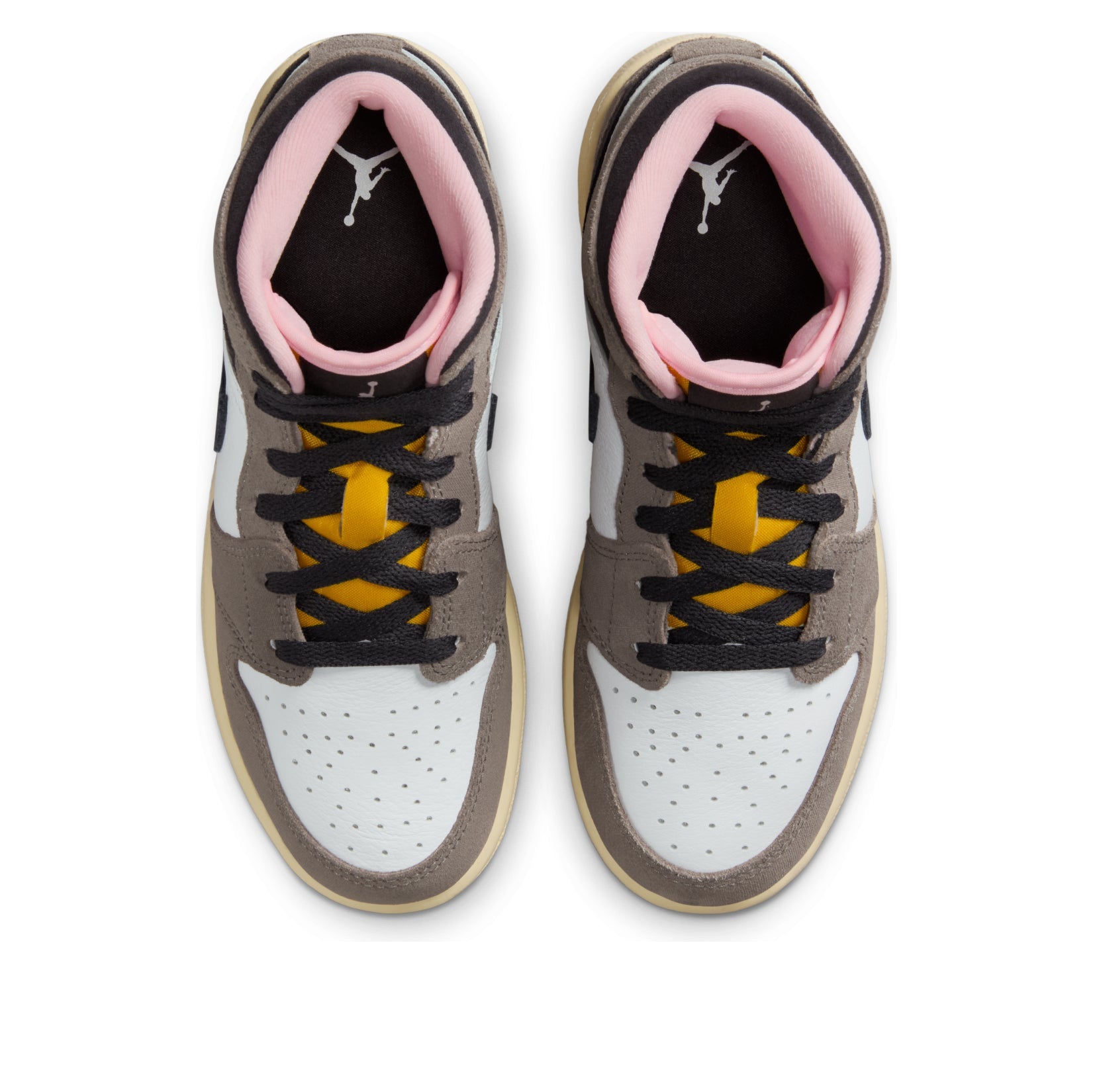 (GS) Air Jordan 1 Mid SE 'White Cave Stone' HQ2014-100