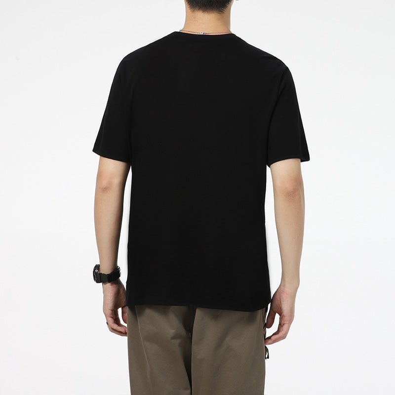 Nike Tee Humor Athleisure Casual Sports Alphabet Printing Short Sleeve Black DD6921-010