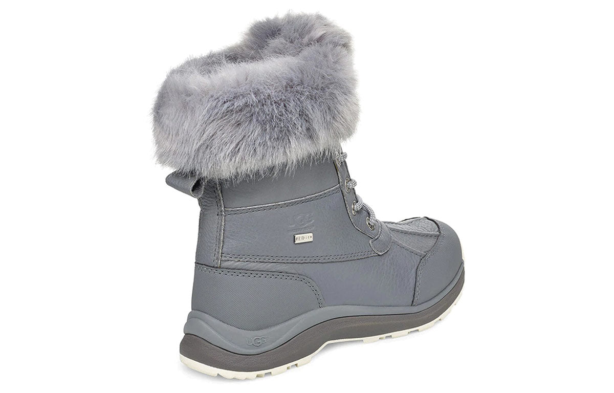 (WMNS) UGG Adirondack Boot III Fluff Fleece Lined Blue Gray 1103849-GYS