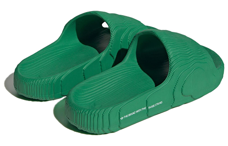 adidas Adilette 22 Slides 'Green White' IF5395