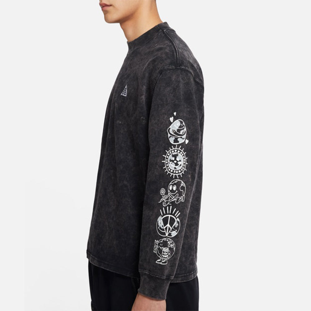 Nike Acg mens long-sleeve top Long Sleeves Black CW3839-010
