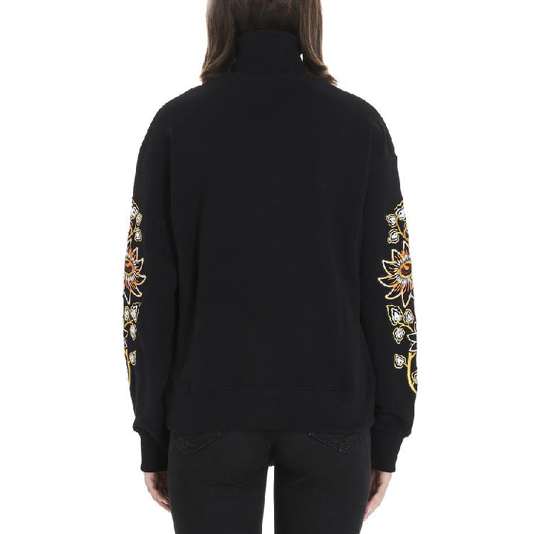 KENZO SS21 Flowers Embroidered Jacket Black F962BL756962-99