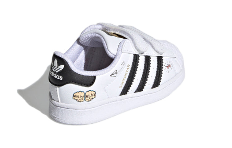 (TD) adidas Superstar 'Girls Rule - White' FZ0619