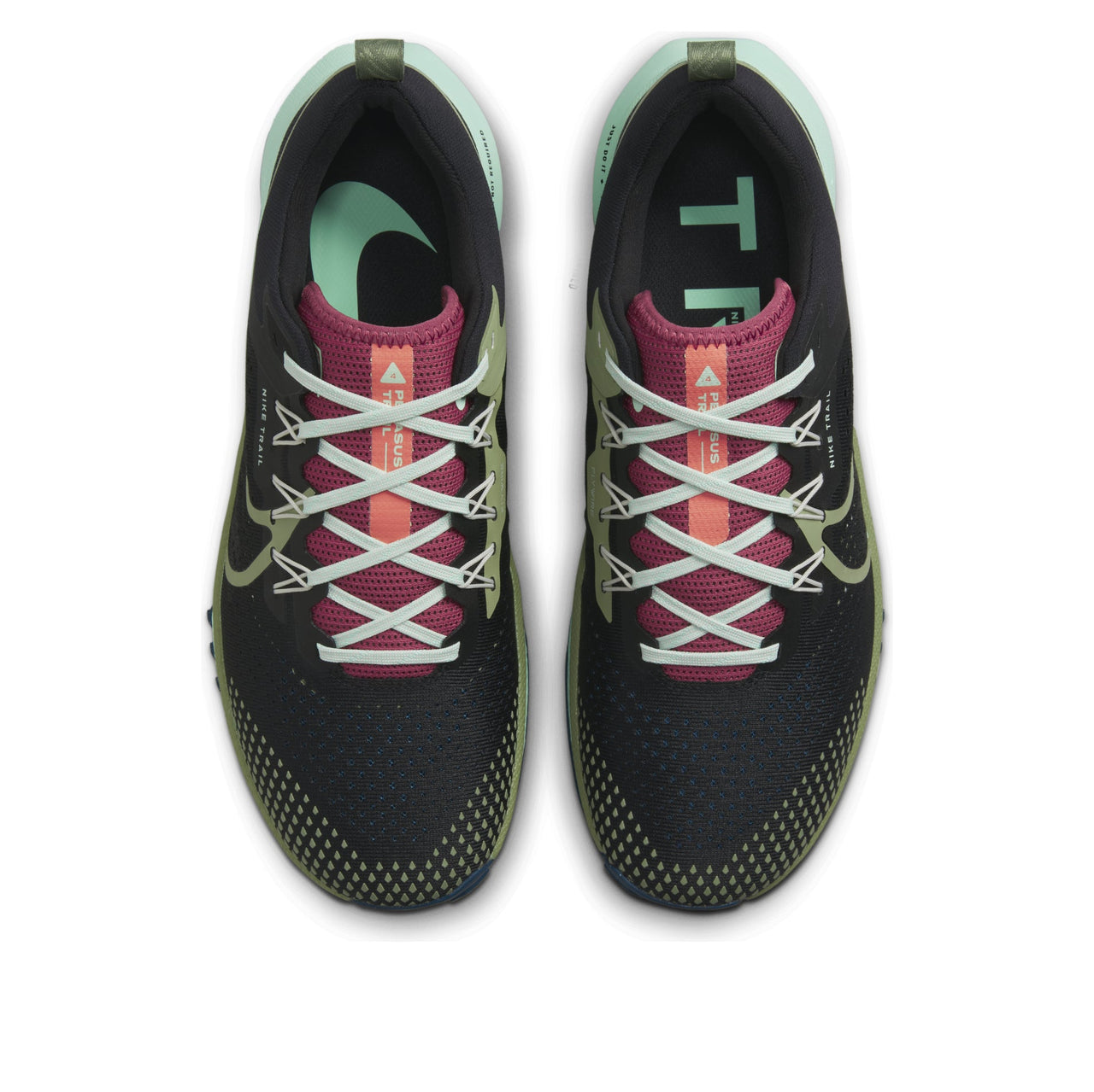Nike React Pegasus Trail 4 'Black Alligator Mint' DJ6158-004
