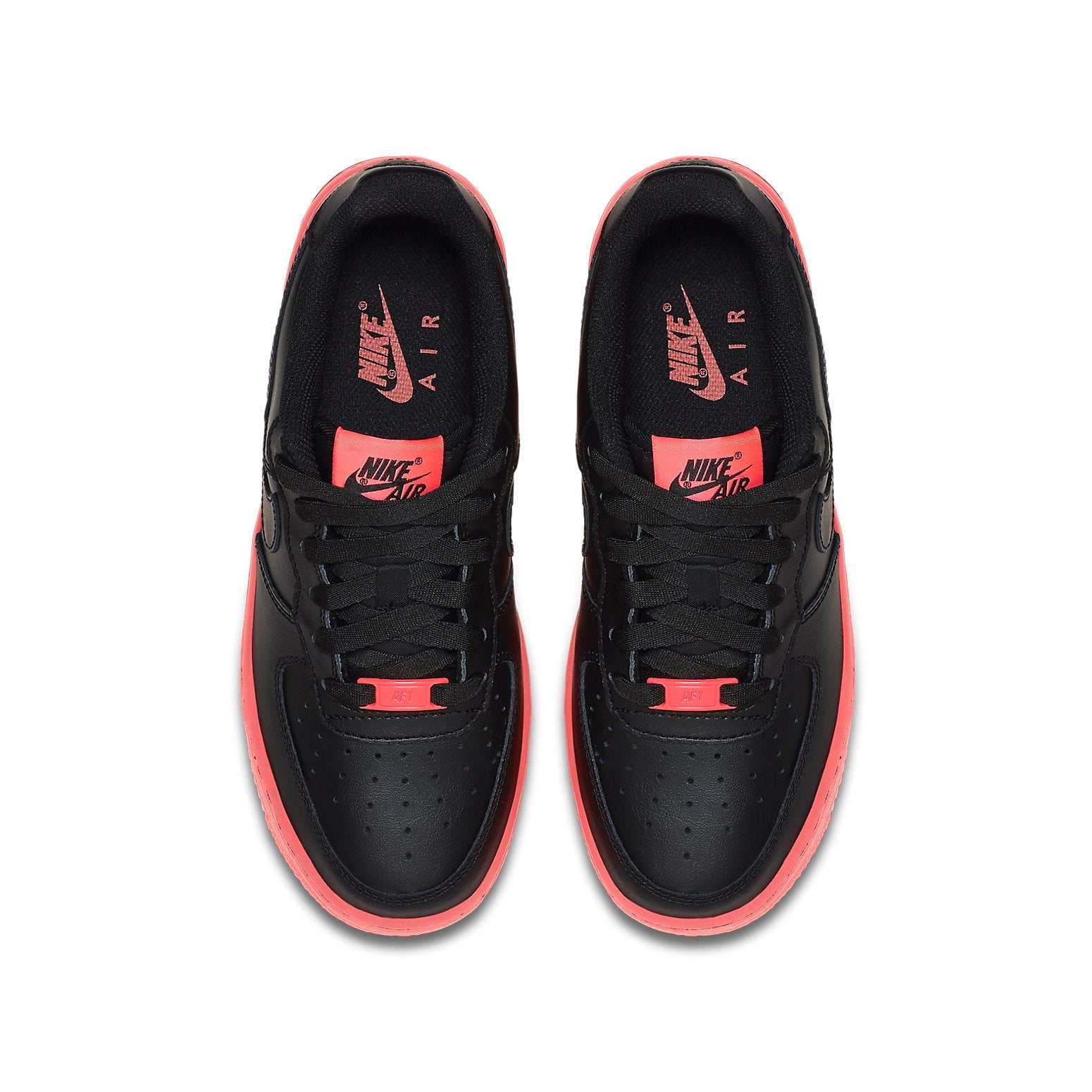 (GS) Nike Air Force 1 Premium 'Black Hot Lava' 748981-001