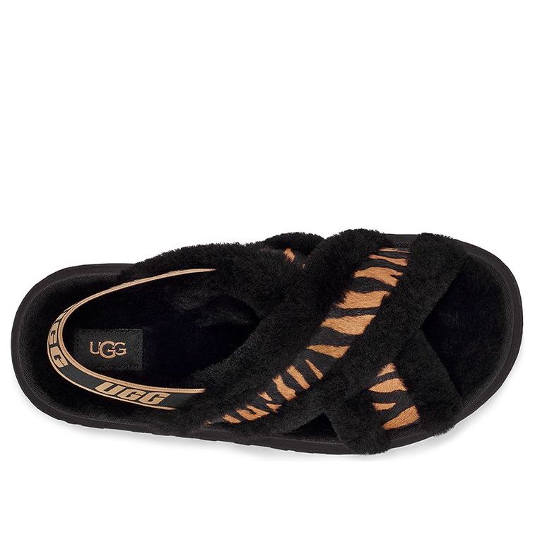 (WMNS) UGG Disco Cross Slide 'Tiger Print' 1127072-LBTT