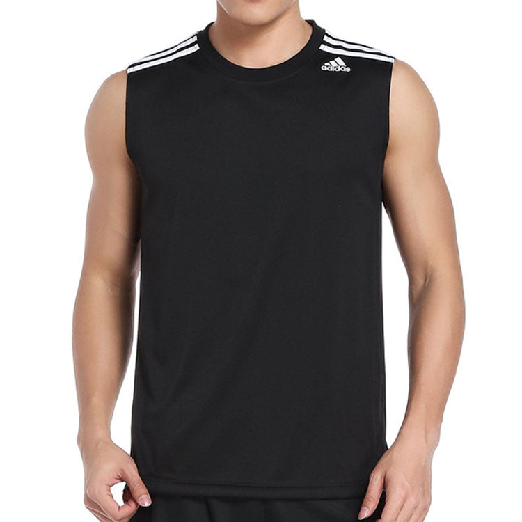 adidas All World Sleeveless Knitted Vest Men Black F84546