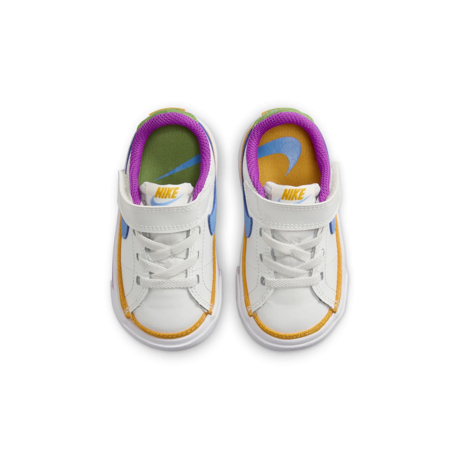 (TD) Nike Court Legacy Lift 'White Multi-Color' DA5382-123