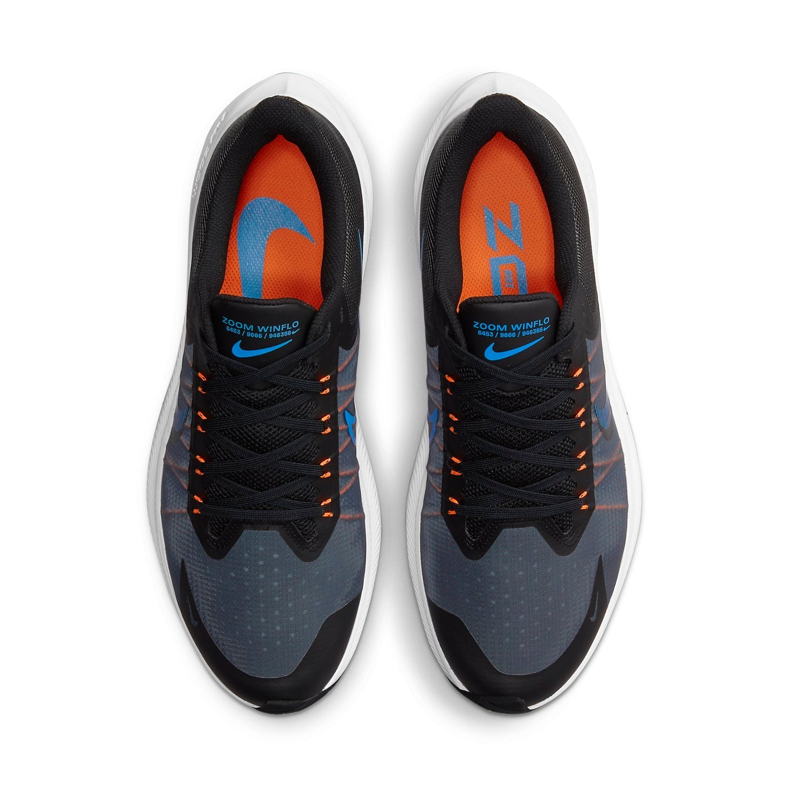 Nike Air Zoom Winflo 8 'Black Gray Blue' CW3419-007