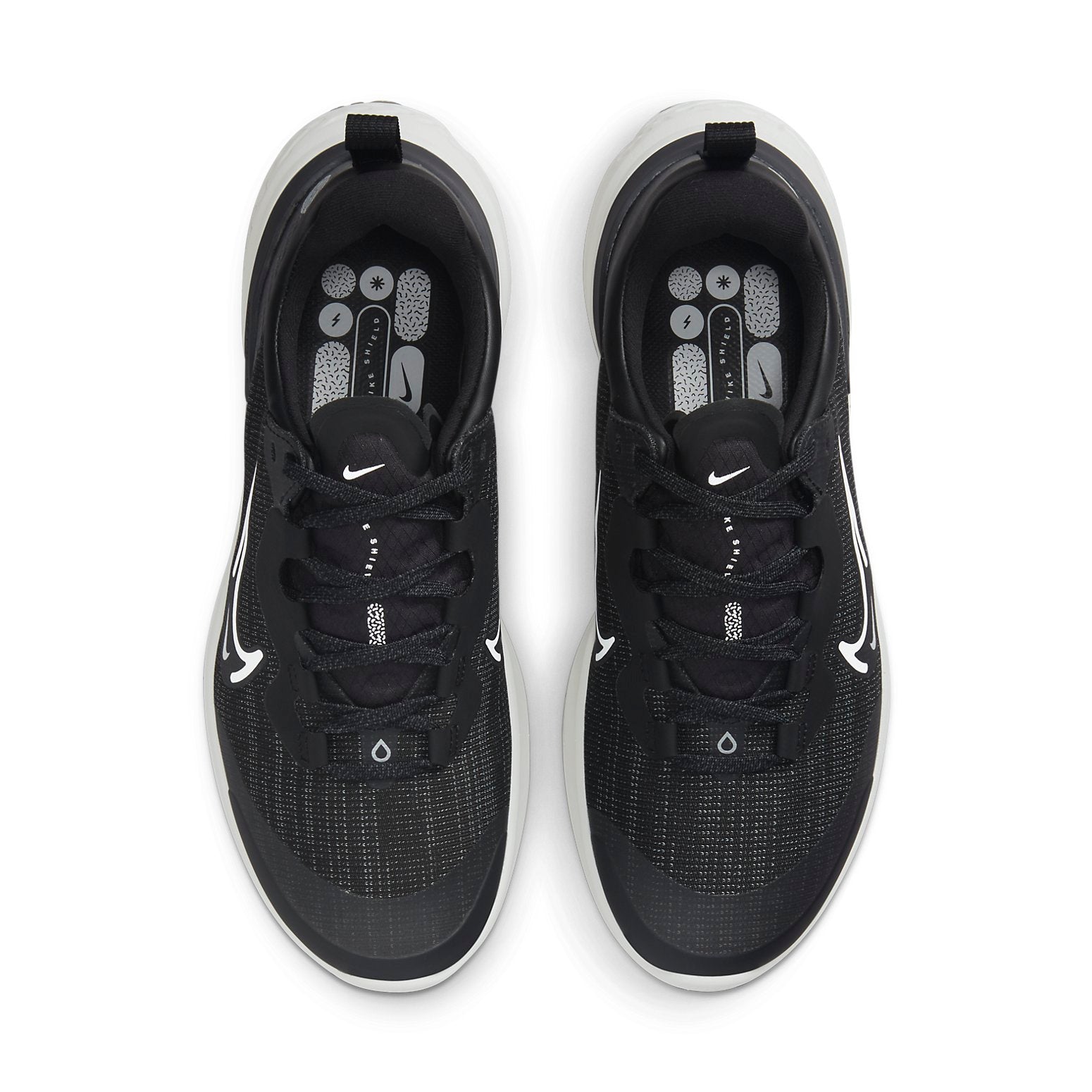 (WMNS) Nike React Miler 2 Shield 'Black White' DC4066-001