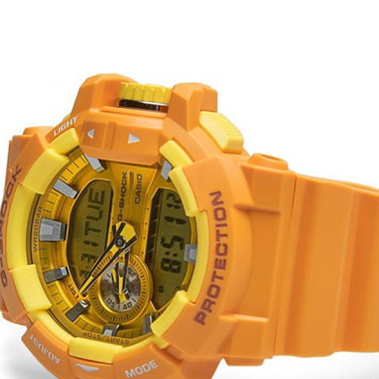 CASIO G-Shock Analog-Digital 'Yellow' GA-400A-9A
