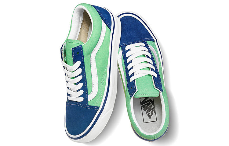 Vans Old Skool 36 DX Men Skateboarding 'Blue Green' VN0A38G2XFJ