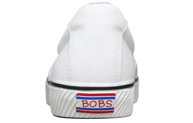 (WMNS) Skechers Bob s B Wild Low-Top Sneakers White 113197-WHT