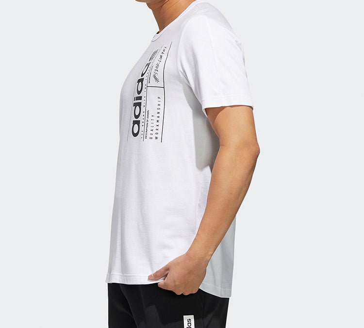 adidas Brilliant Basics Short Sleeve White FM6088