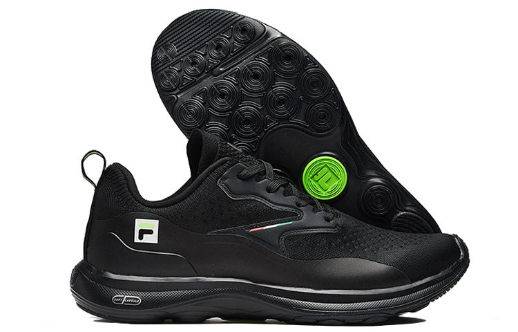 FILA Energy Runner Jogging Shoes 'Triple Black' A12M022201FBK