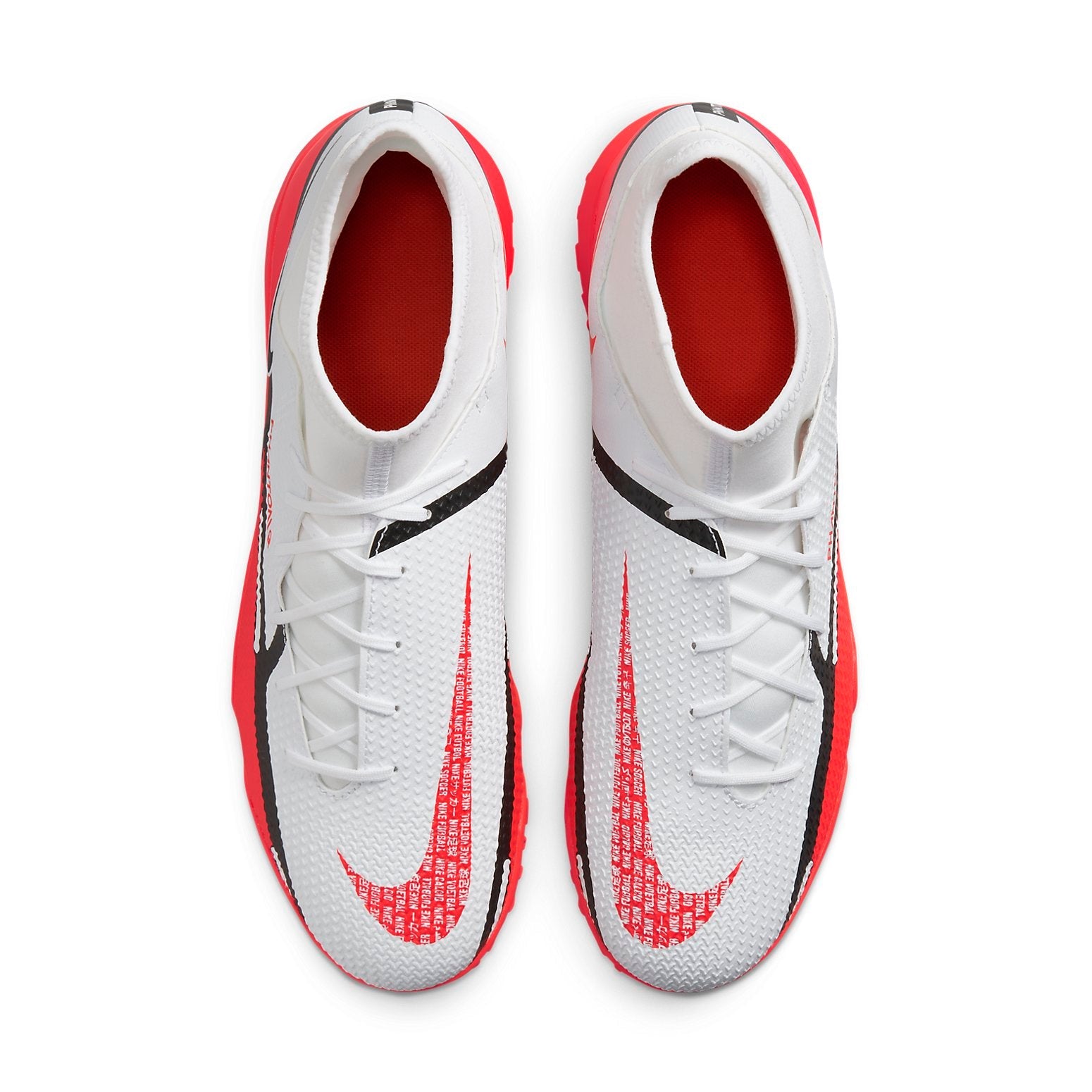 Nike Phantom GT2 Club DF TF 'White Bright Crimson Black' DC0820-167