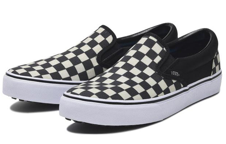 Vans Slip-On Black White Grid Japanese Version Black And White 587212-0004