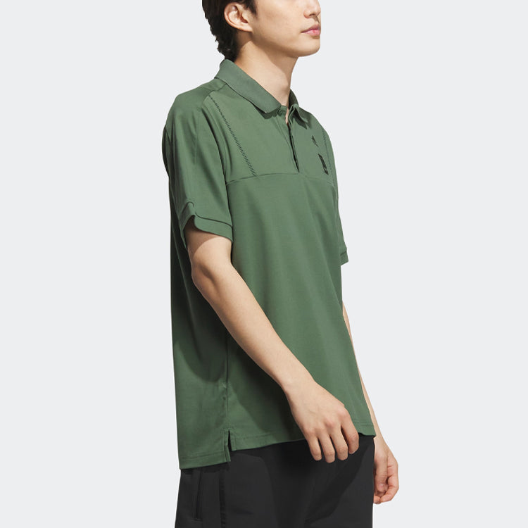 adidas Wuji Premium Polo Shirts 'Green' IA8109