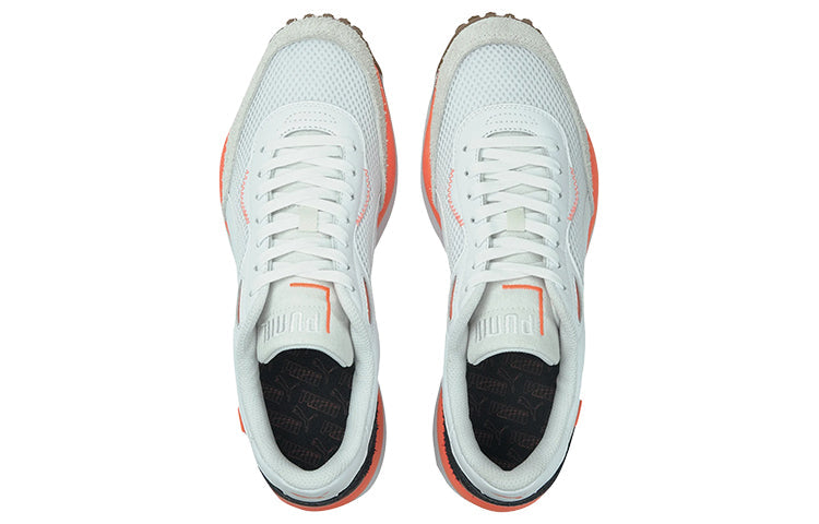 PUMA Style Rider Warm Texture White/Brown/Red Low sneakers 373382-05