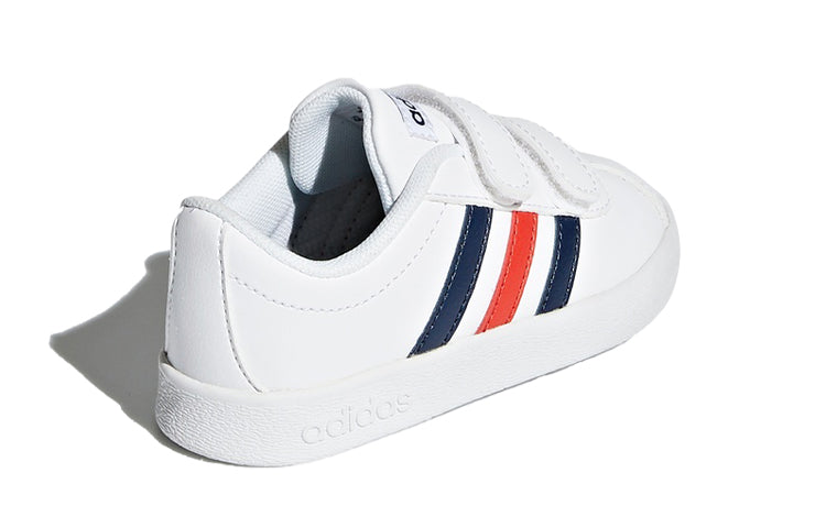 (TD) adidas VL Court 2.0 Cmf I 'White Blue' DB1840