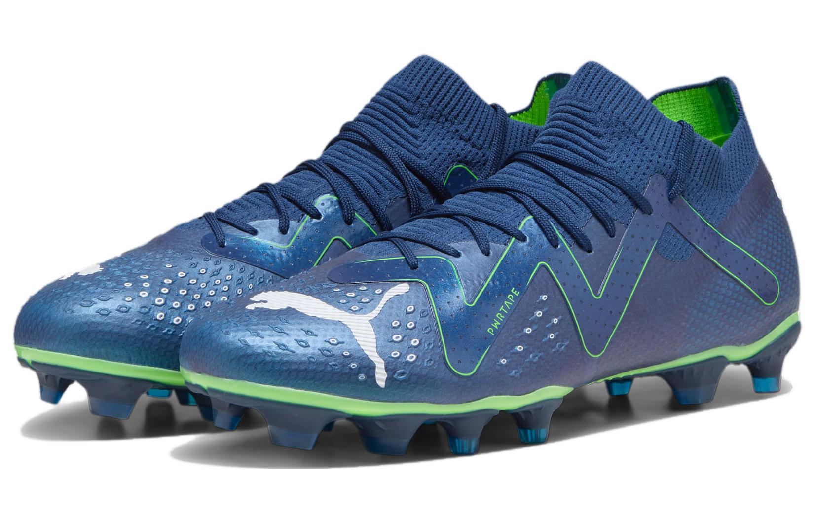 PUMA Future Pro FG AG Soccer Shoes 'Blue Green' 107361-03