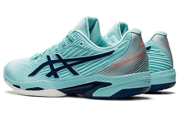 (WMNS) ASICS Solution Speed FF 2 'Clear Blue Light Indigo' 1042A136-403