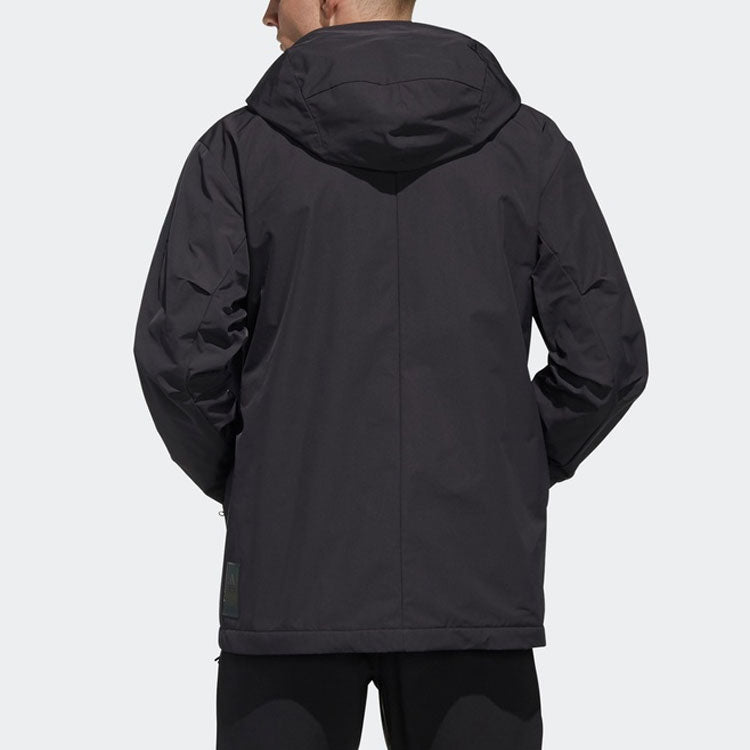 Men's adidas Sports Stylish Loose Jacket Black FM9393