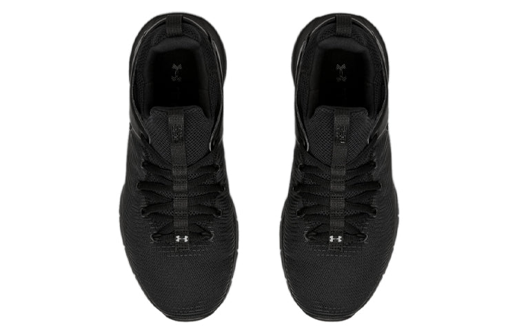 (WMNS) Under Armour HOVR Rise 2 'Triple Black' 3023010-002