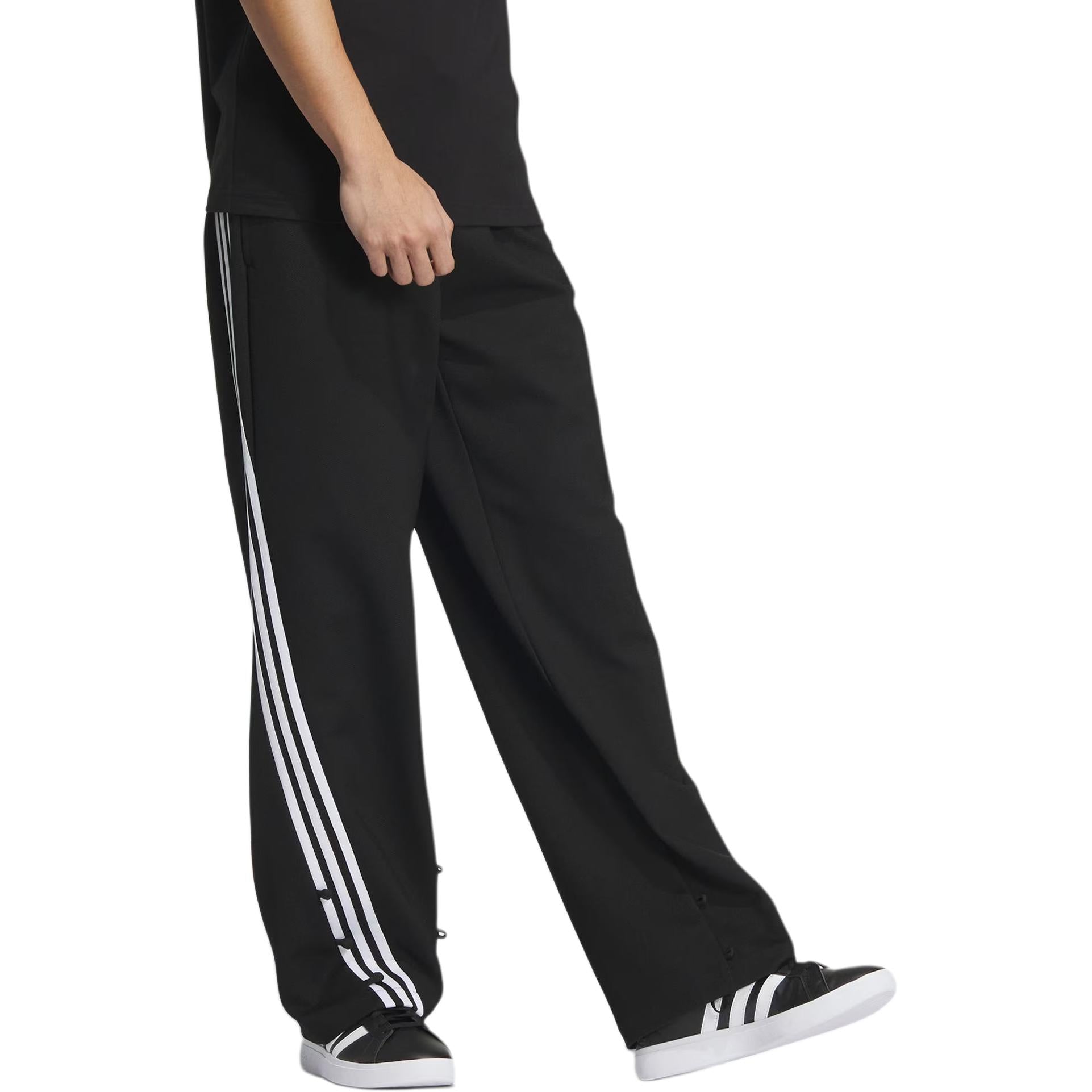 adidas Originals Track Pant Asia Sizing 'Black White' JE1119