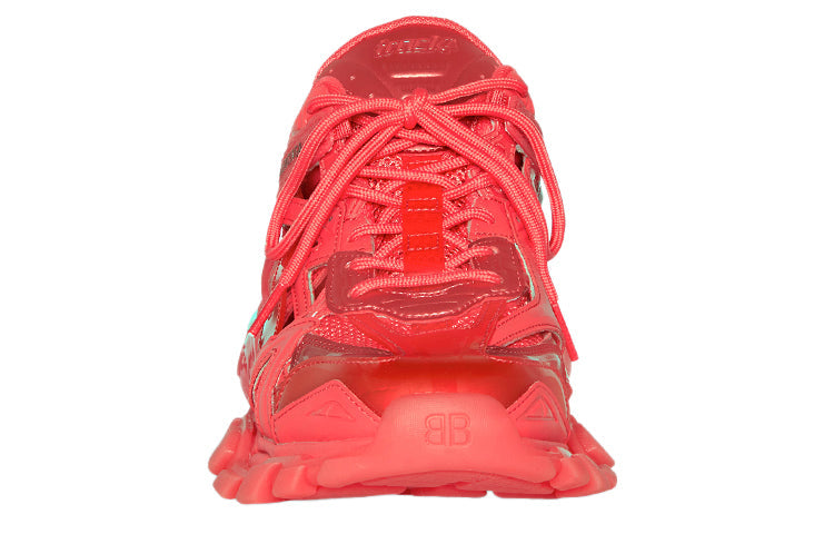 Balenciaga Track 2.0 Sneakers 'Clear Sole Red' 668823W3CT16000