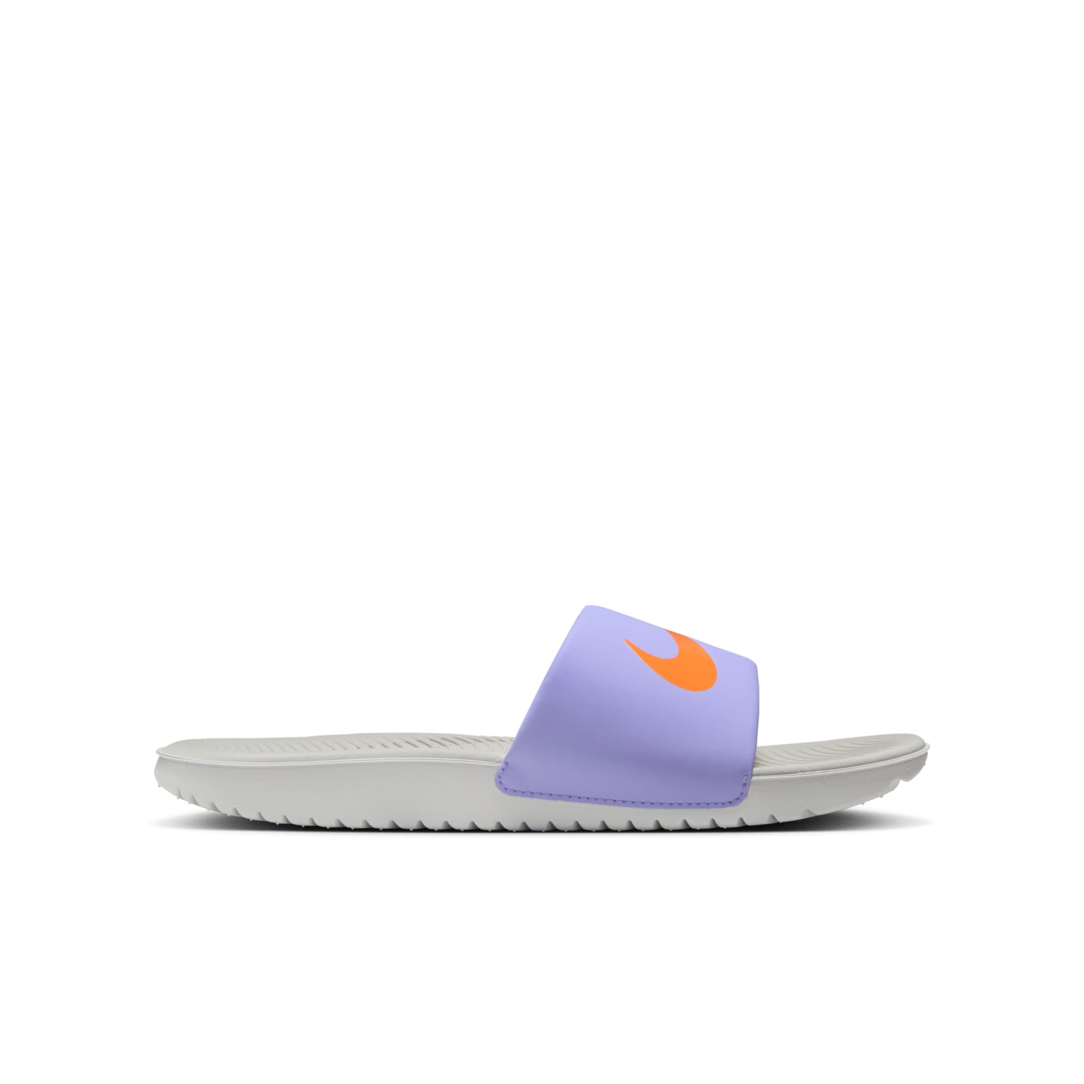 (GS) Nike Kawa Slides 'Purple Pulse Total Orange' FJ8812-500