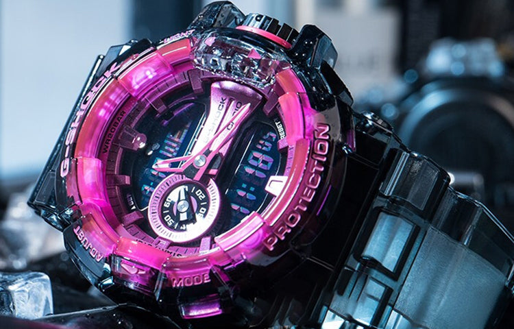CASIO G-Shock Analog-Digital 'Black Pink' GA-400SK-1A4PRS