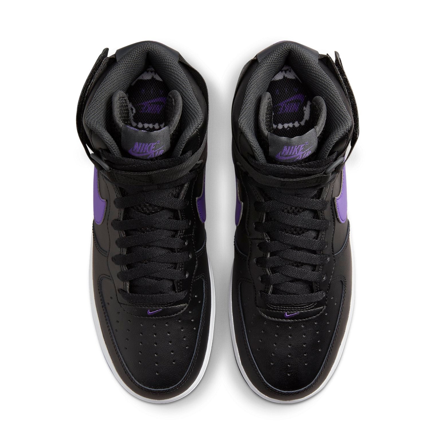 Nike Air Force 1 High '07 LV8 Hoops 'Black Purple' DH7453-001