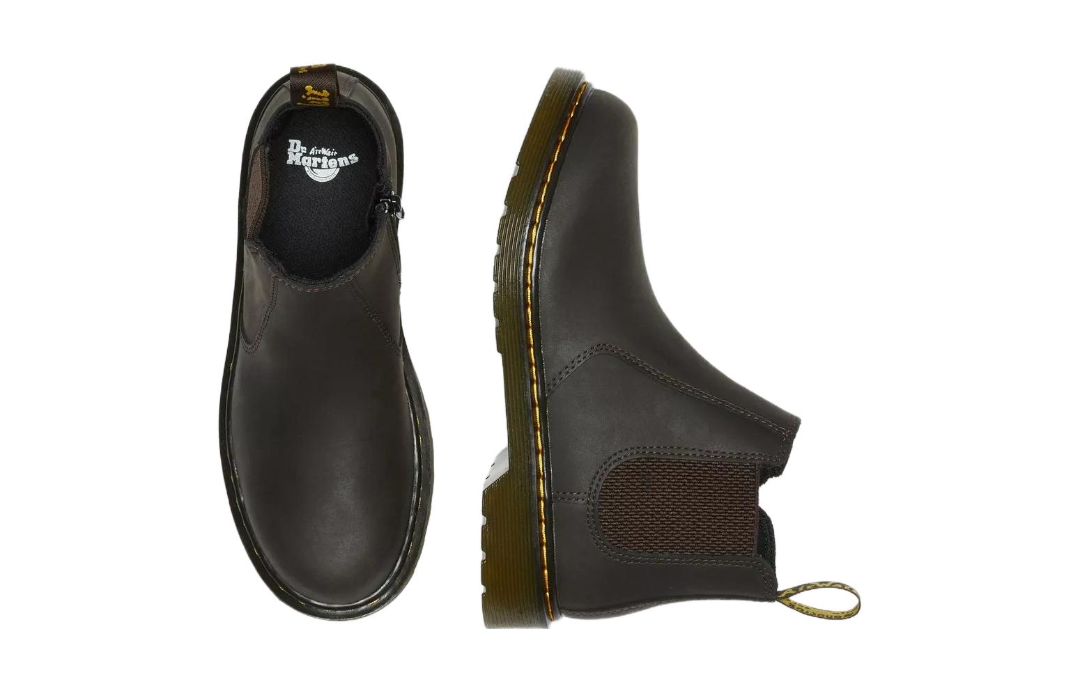 (PS) Dr.Martens 2976 Wildhorse Leather Chelsea Boots 'Dark Brown' 25854207